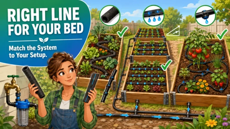 Drip Tape vs Soaker Hose for Raised Beds: A Field-by-Field Decision Guide