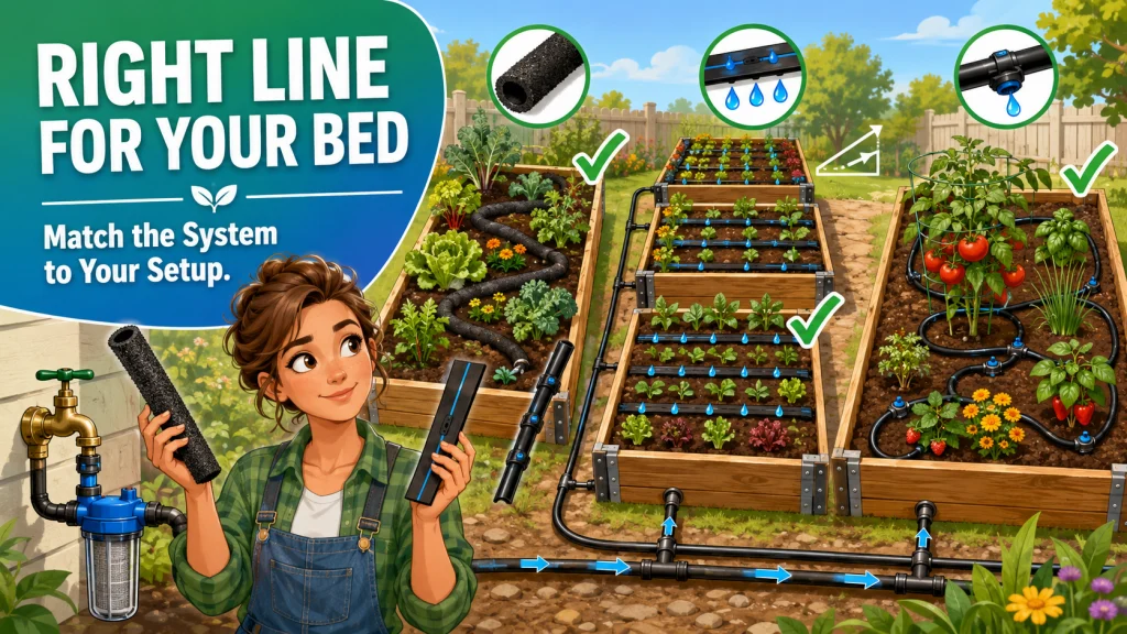 Drip Tape Vs Soaker Hose Raised Bed