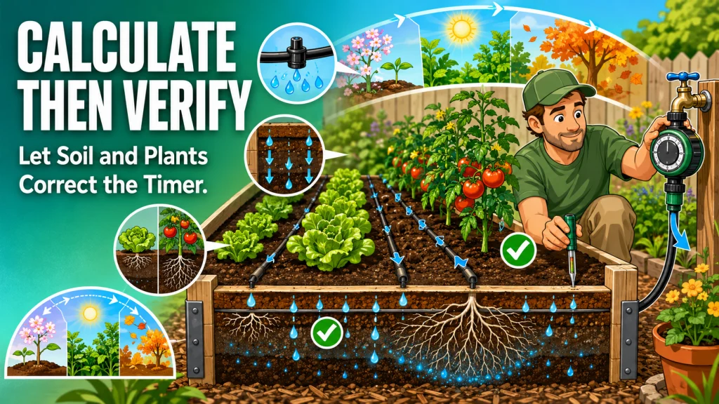 Raised Bed Drip Irrigation Tips