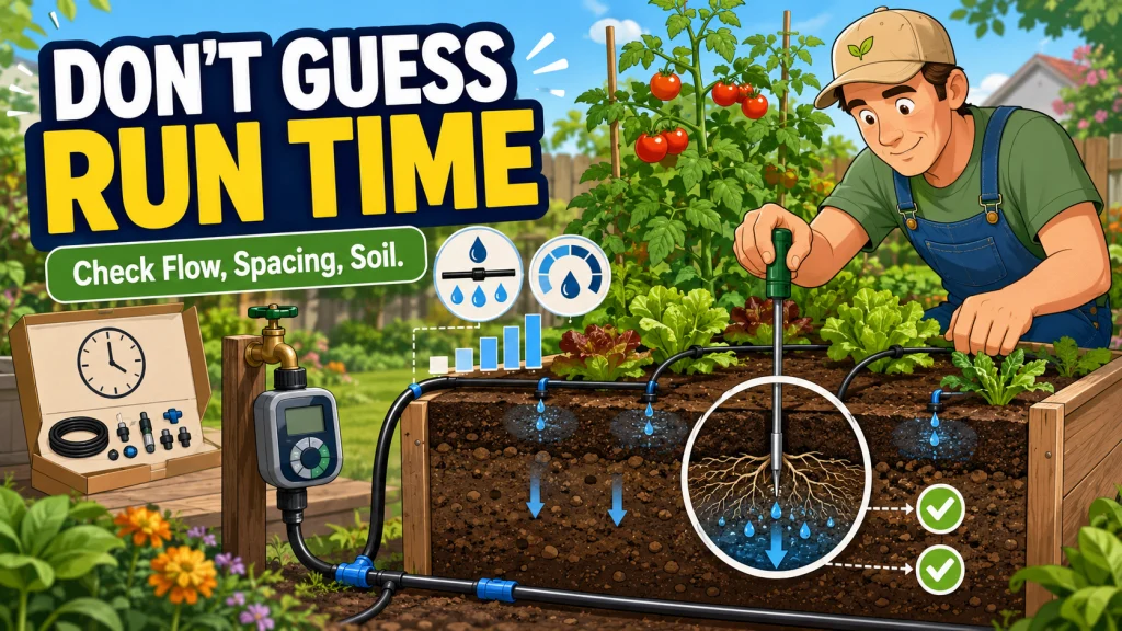 Why The Standard Watering Advice For Drip Irrigation Surprised Me