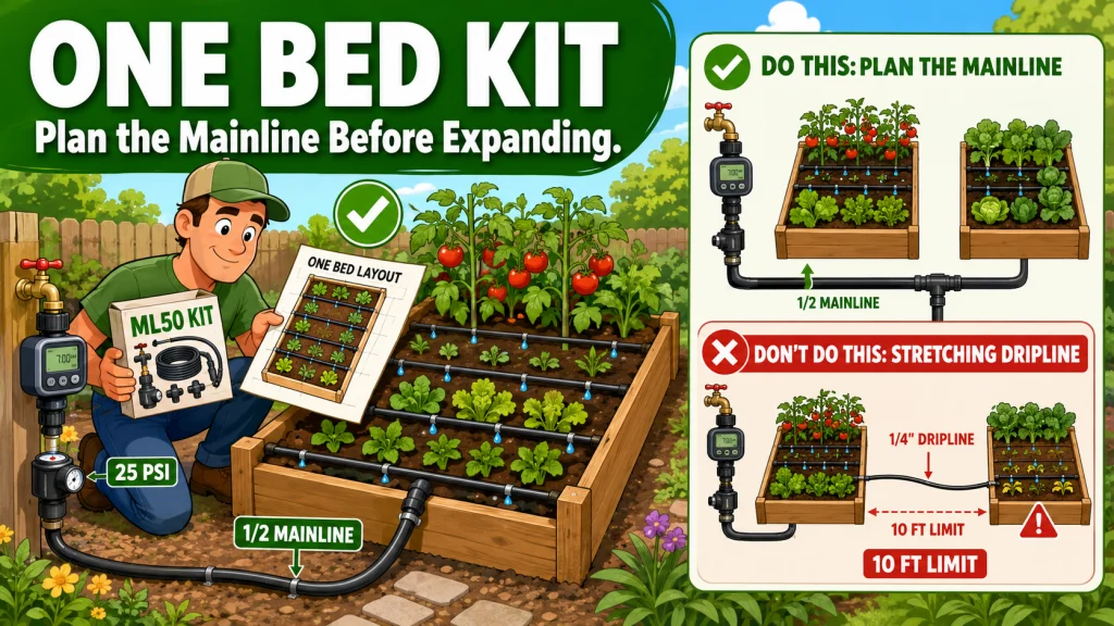 Dig Ml50 Raised Bed Drip Irrigation Kit Review