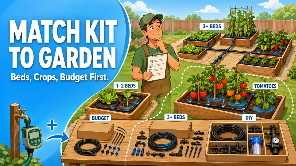 Raised Bed Drip Irrigation Kit Comparison